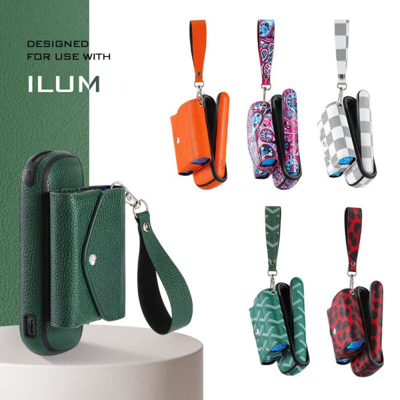 🔗 IQOS ILUMA 專屬：分離式手帶保護套裝 (主機+煙彈獨立收納 × 隨身防丟設計)