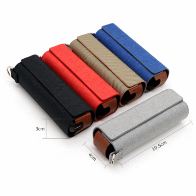 👑 Ploom Aura 專屬：職人手作皮革收納包 (全方位防護 x 精緻手腕帶)