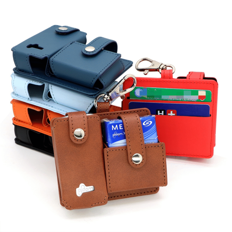 Ploom X / X Advanced 專屬：皮革收納掛包 (主機+煙彈一體收納方案)