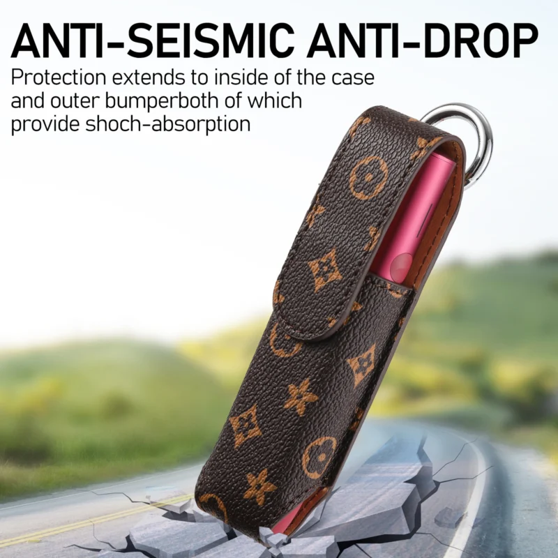 【2026頂級配件】IQOS ILUMA ONE / i ONE 保護套深度評測：六代七代通用，輕奢老花皮質與單寧牛仔便攜款