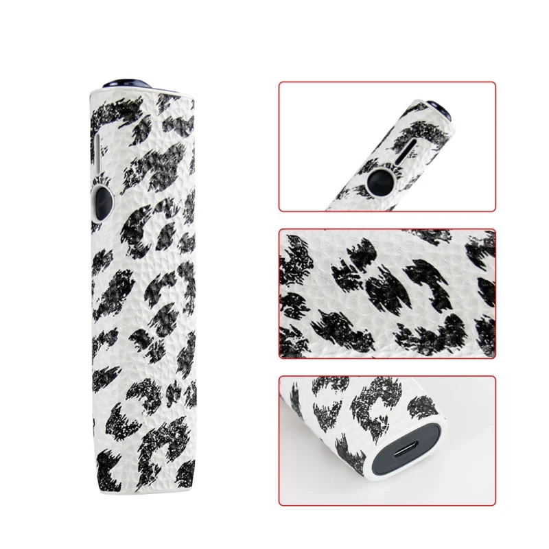 🐆 ILUMA ONE / i ONE 專用：藝術家豹紋系列皮質保護殼 (高級 PU + PC 雙重防護)