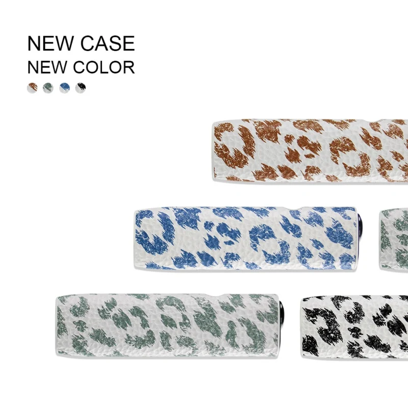 🐆 ILUMA ONE / i ONE 專用：藝術家豹紋系列皮質保護殼 (高級 PU + PC 雙重防護)