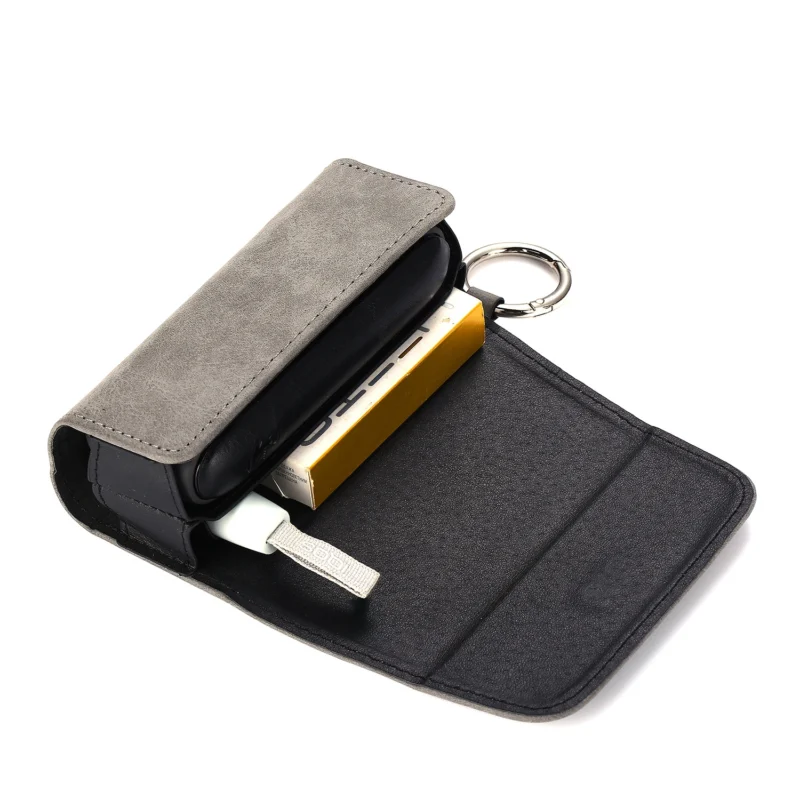 🎞️ IQOS 經典復古系列：全系列通用收納皮套 (日系復古風 × 匠心皮革 × 多功能收納)