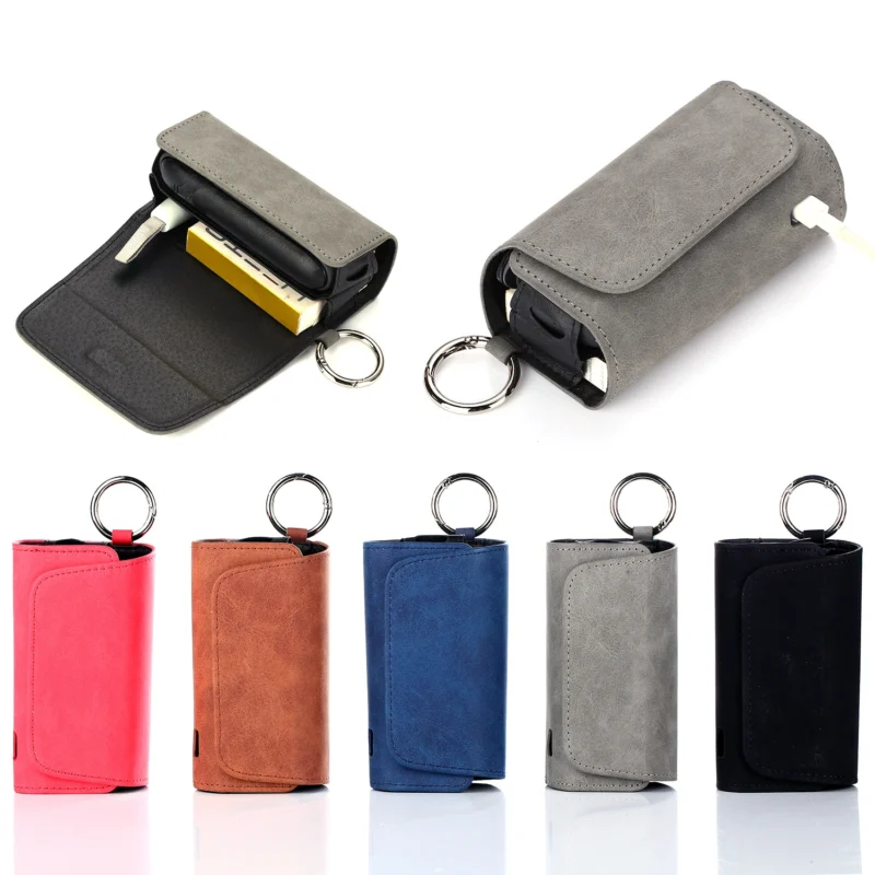 🎞️ IQOS 經典復古系列：全系列通用收納皮套 (日系復古風 × 匠心皮革 × 多功能收納)