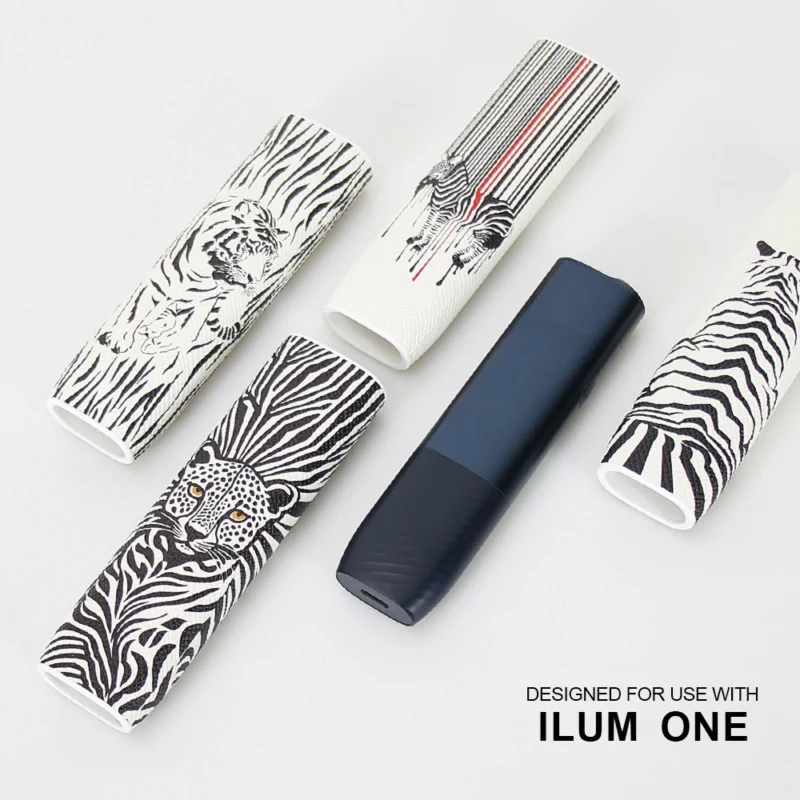 經典豹紋 ILUMA ONE 皮革防護殼