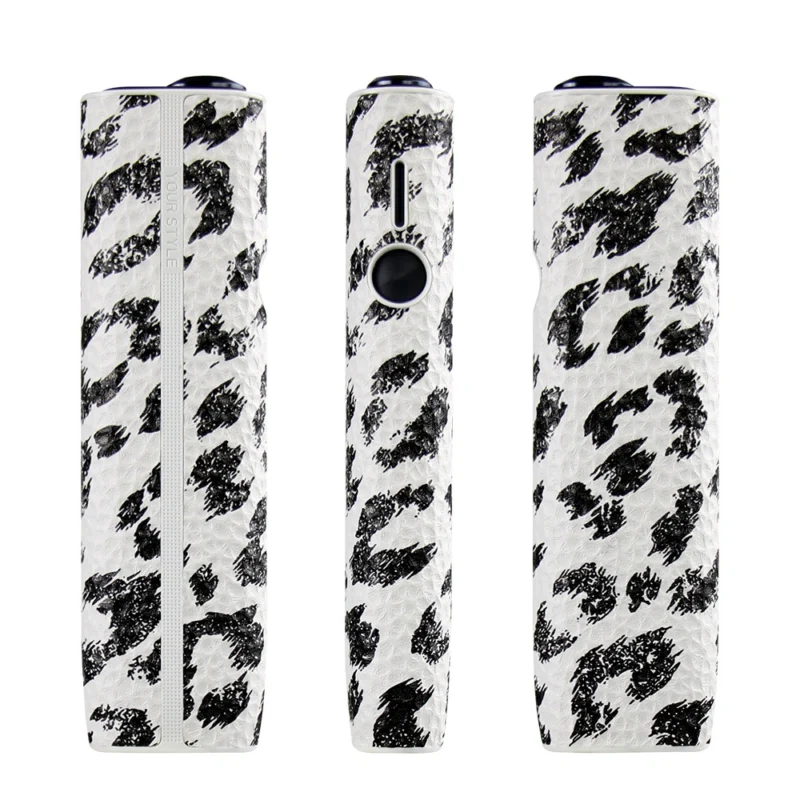 🐆 ILUMA ONE / i ONE 專用：藝術家豹紋系列皮質保護殼 (高級 PU + PC 雙重防護)