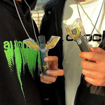 電子煙主機保護殼 相信光！迪加變身器造型主機保護殼 (一鍵自動彈開 × 多型號通用 × 亞克力硬核防護)